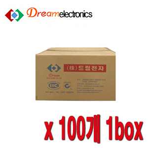 [드림전자 정품아답타] DC12V 0.5A  박스단위 1box 100개 [100% 재고보유판매/당일발송/성남 방문수령가능]